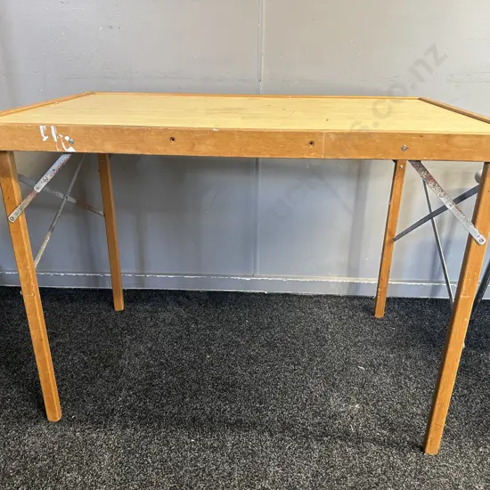 Vintage Fold Up Table H67,W97,D62cm.
