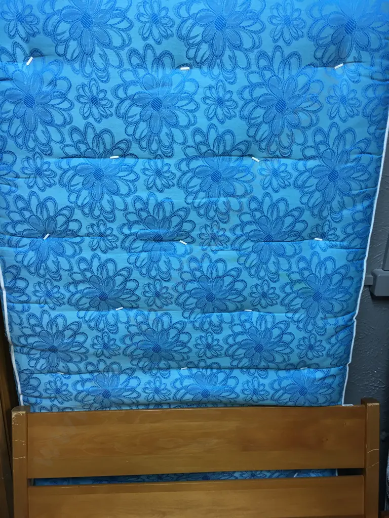 Restwood Beds Rimu Flexi Slat Single Bed With Blue Mattress Image 1++
