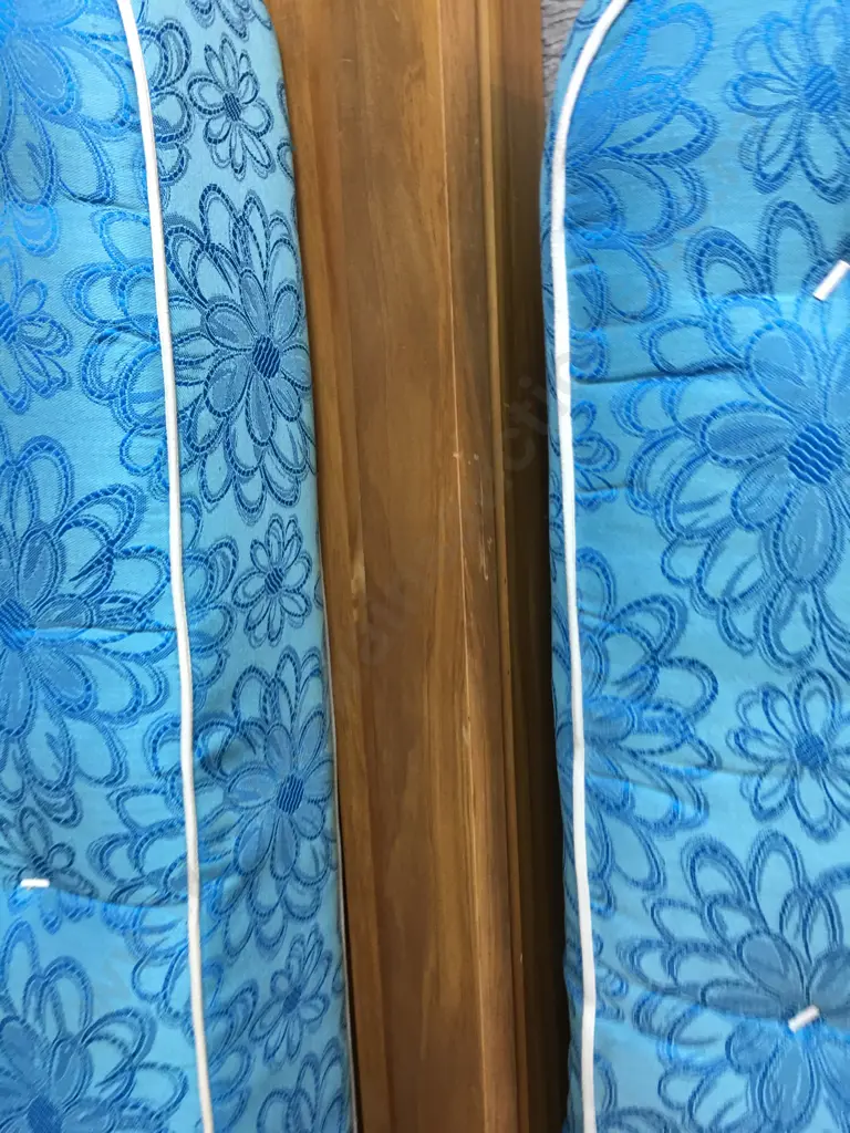 Restwood Beds Rimu Flexi Slat Single Bed With Blue Mattress Image 1++