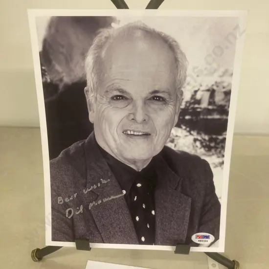 Dickie Moore Autographed Signed Photo With Authentication PSA/DNA K85359