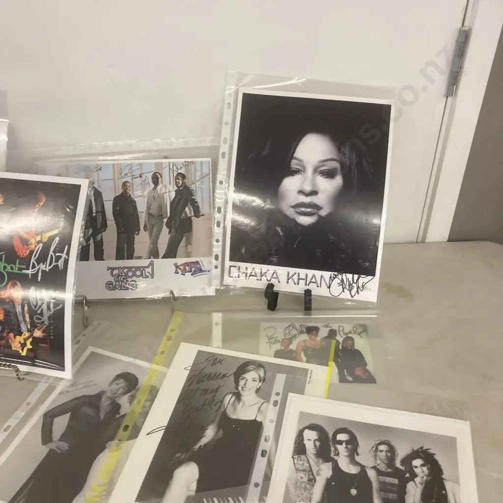 Musicians, Bands Autographs, Correspondence, Signed Photos Etc Image 1++
