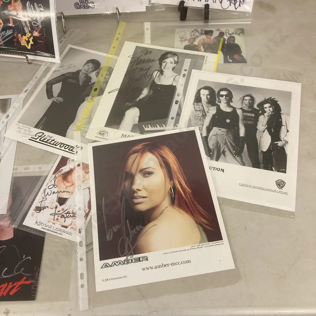 Musicians, Bands Autographs, Correspondence, Signed Photos Etc Image 1++