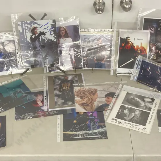 Sci Fi, Star Trek, Buck Rogers, Starship Troopers Etc Autographs, Signed Photos Etc