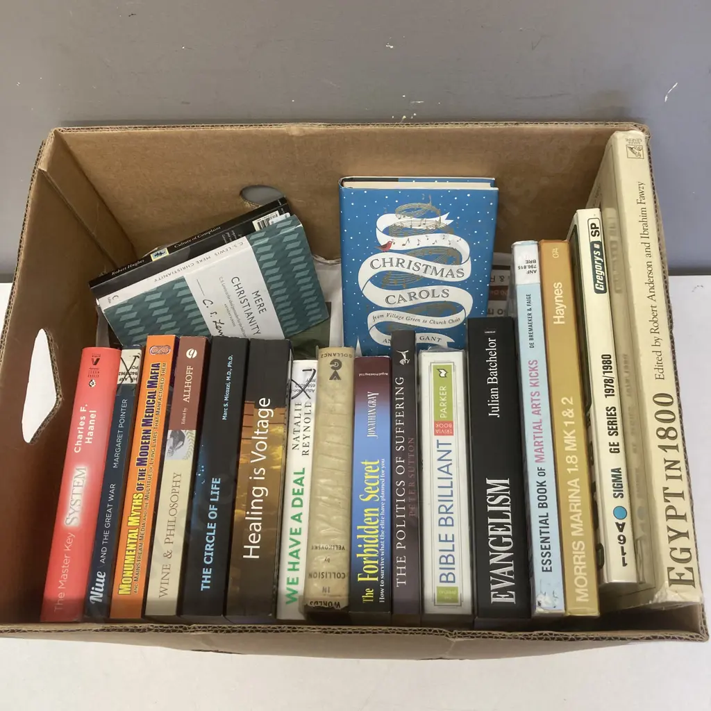 Box Lot Books Image 1++