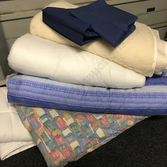 Selection of Linen, Single Size Inner, Covers, Underlay Etc(Not Saleable Donated)