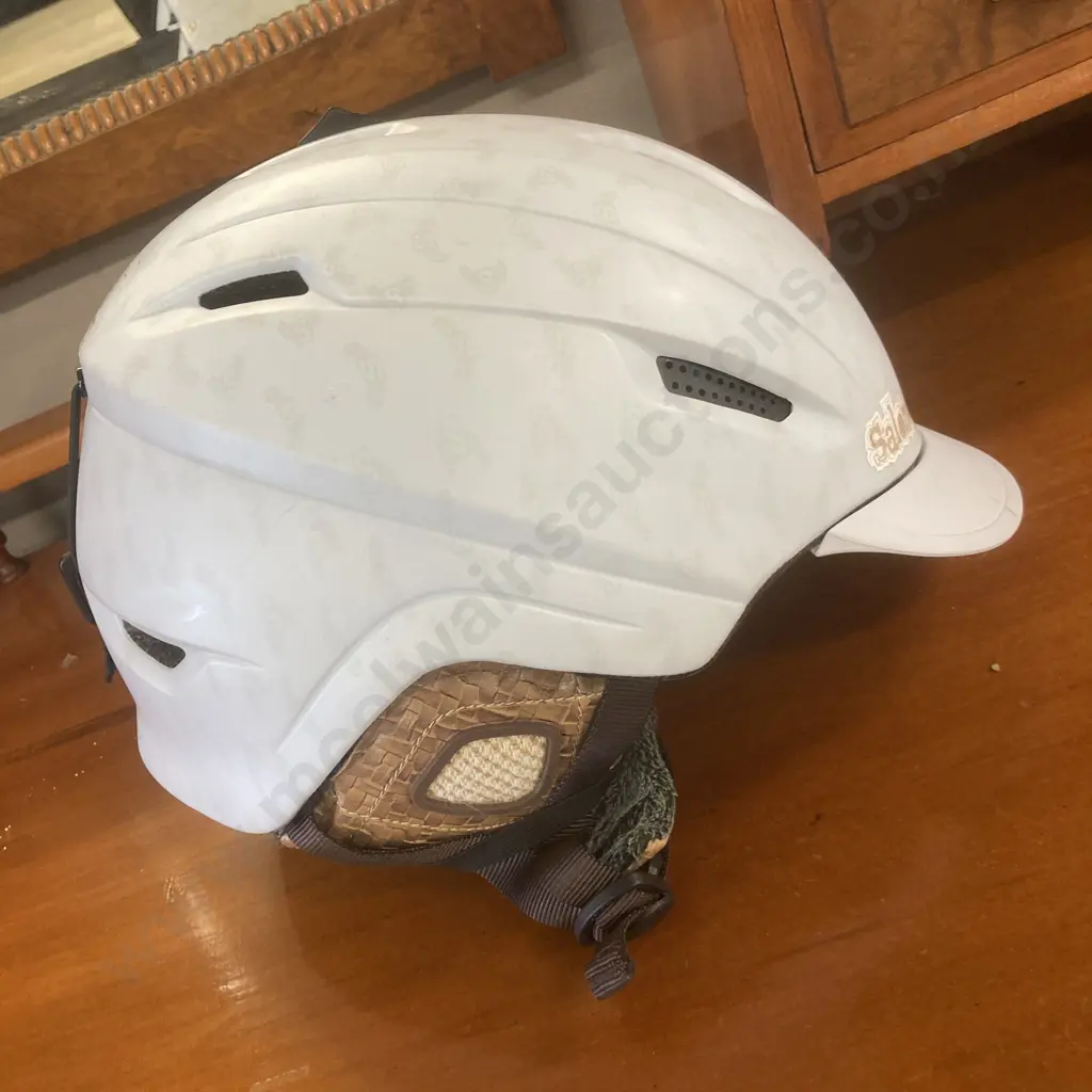 Salomon Patrol Ace White Matt Snow Boarding Helmet. Sz XL (60/61cm) Image 1++