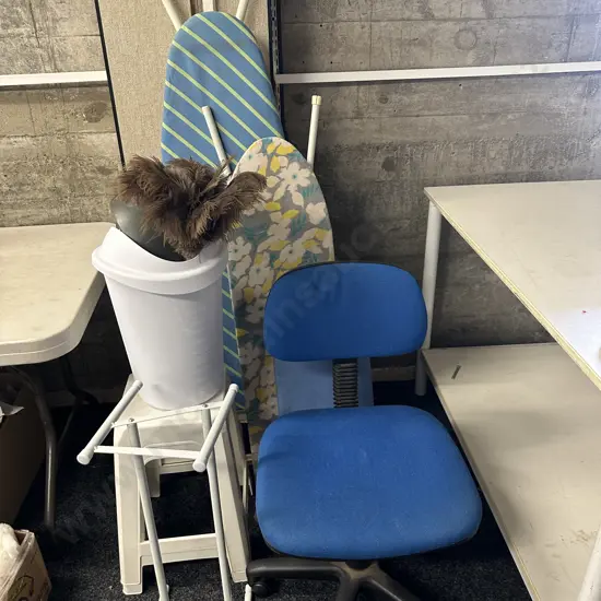 Ironing Boards, Stools, Office Chair Etc