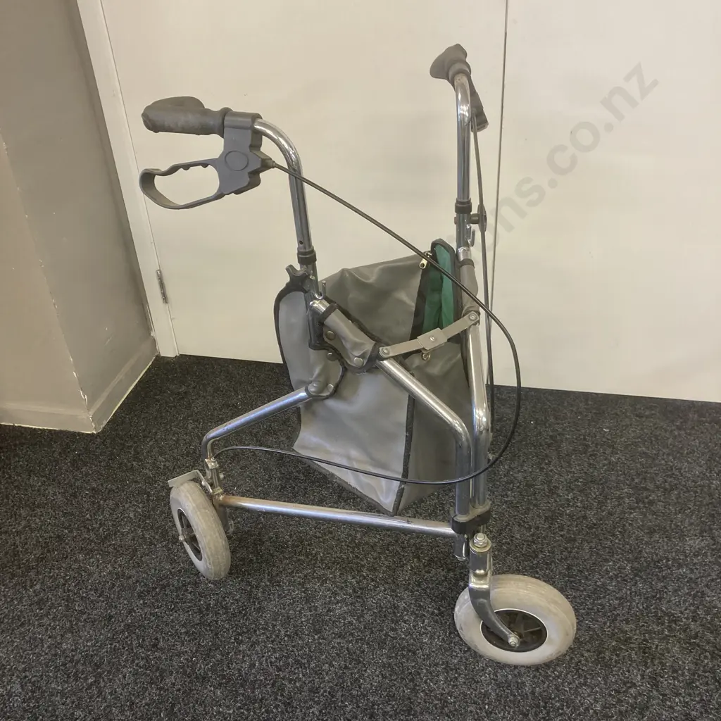 3 Wheel Folding Rollator Image 1++