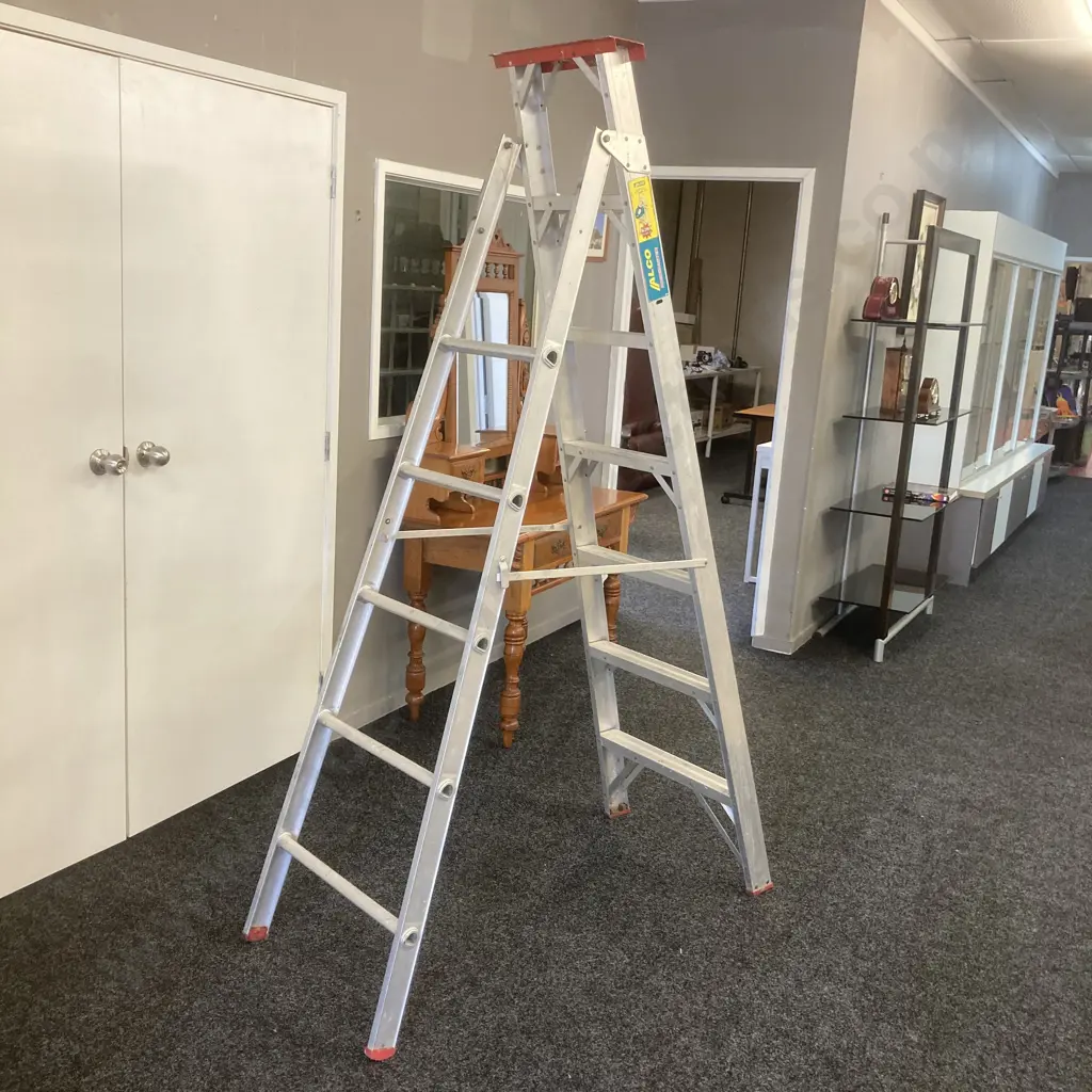 Alco Homemaster Domestic Combination Step Extension Ladder. 2.13m - 3.89m, ACH 7, Max 120Kg Image 1++
