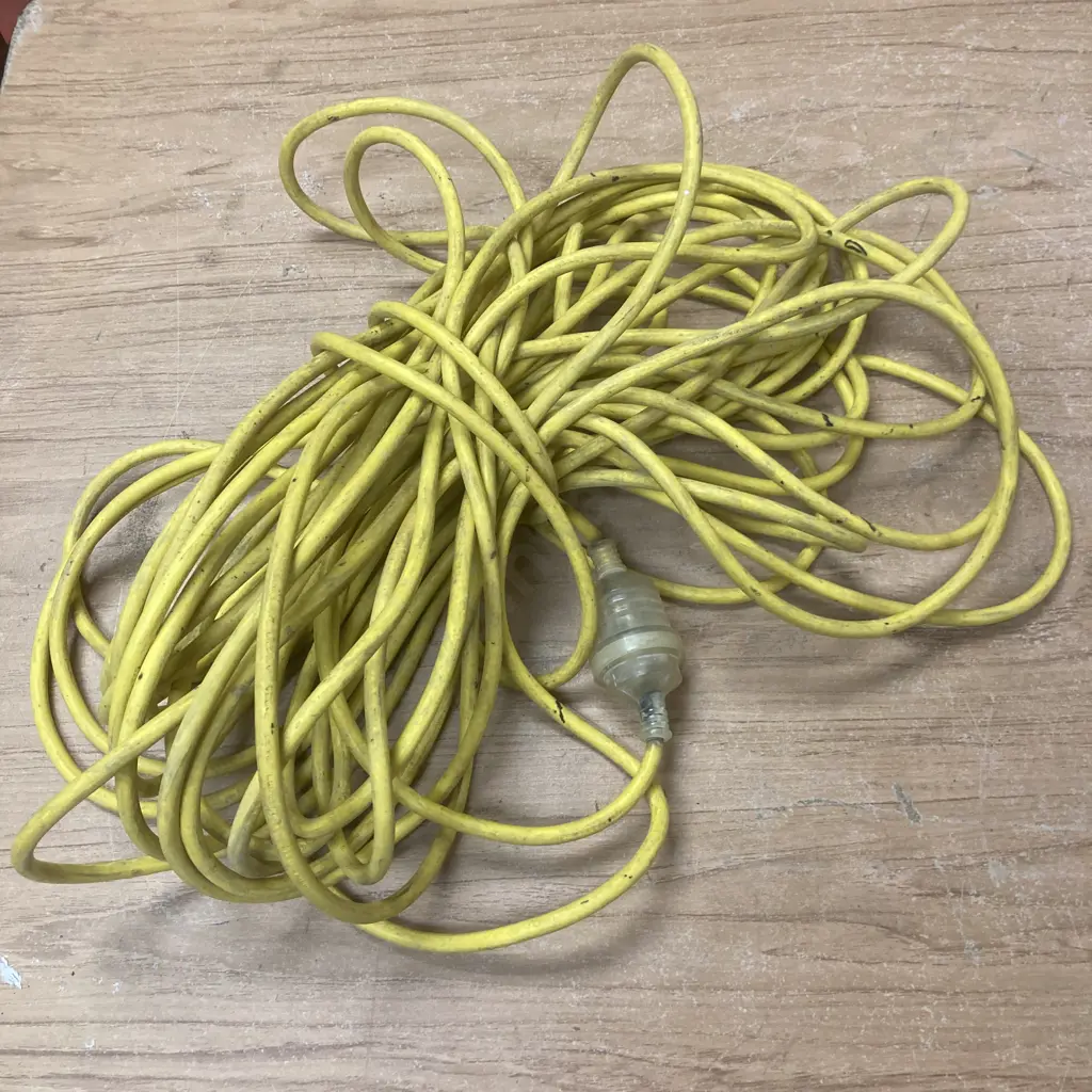 Yellow Extension Lead Image 1++