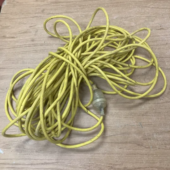 Yellow Extension Lead