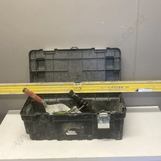 Plastic Toolbox, Tools & Stabila 96-2 122cm Builders Level
