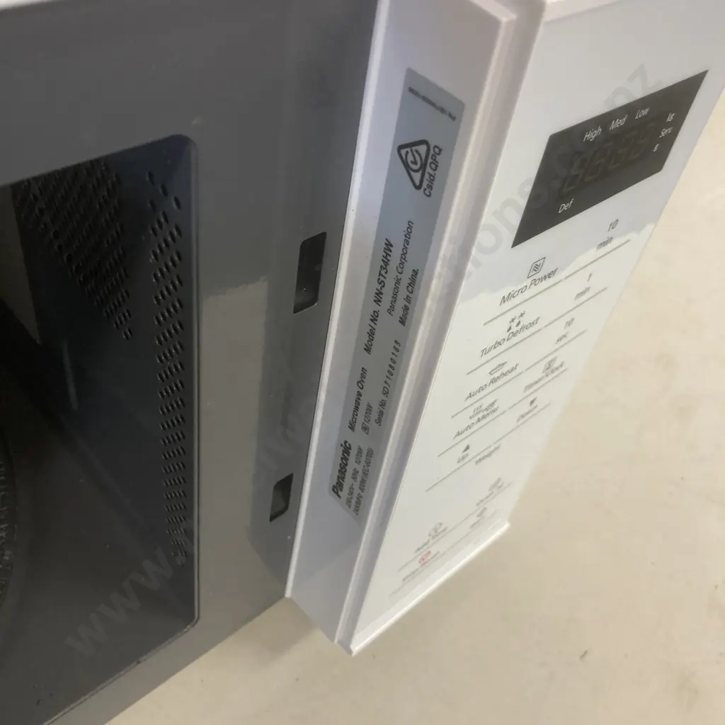 Panasonic NN-ST34HW Microwave Oven White Image 1++