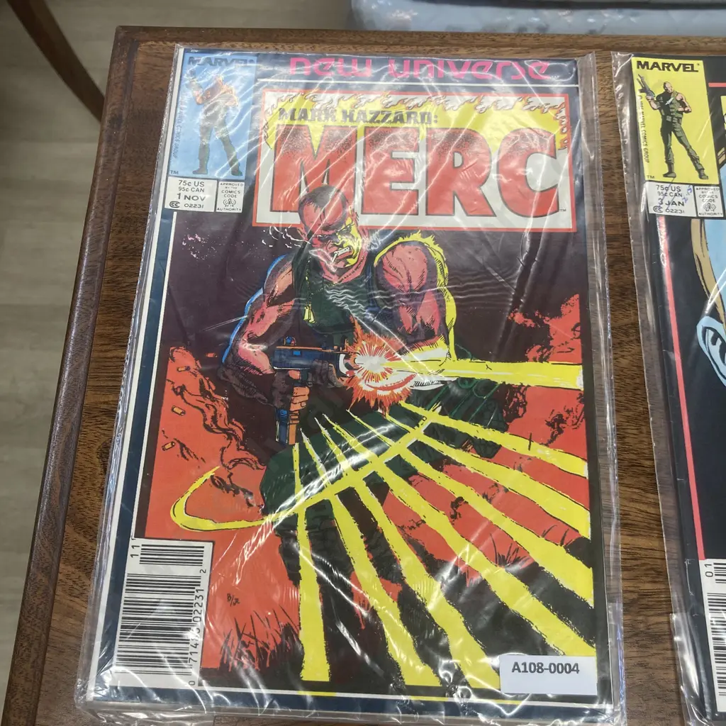 MARK HAZZARD: MERC by Marvel 1986 - 1987 Complete Comic Series Set 1-12 New Universe, (vendor took back) Image 1++