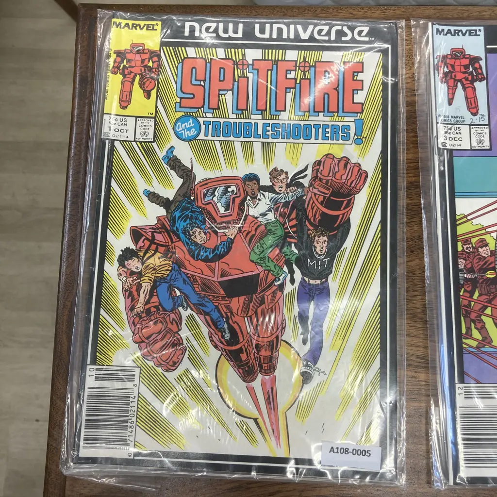 SPITFIRE AND THE TROUBLESHOOTERS by Marvel 1986 - 1987 Complete Comic Series Set 1-13 New Universe, VF to NM Image 1++