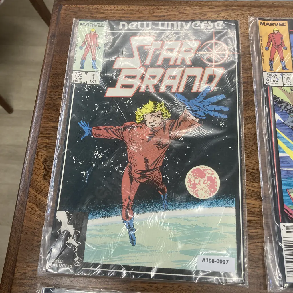 STAR BRAND by Marvel 1986 - 1987 Comic Series 1-9 & #1 Giant-Sized Annual New Universe, (vendor took back) Image 1++