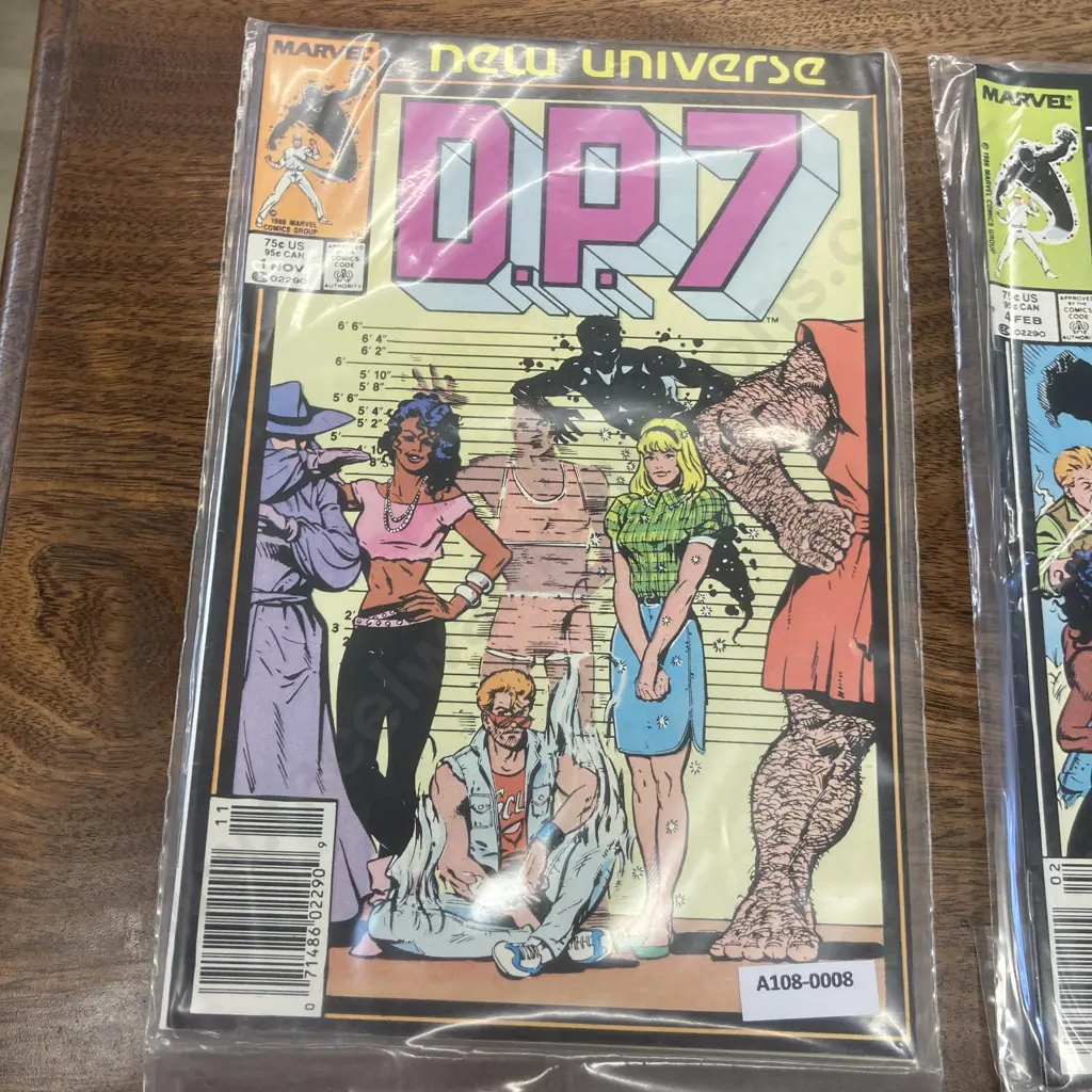D.P.7 by Marvel 1986 - 1989 Comic Series #1, #3-13 & #1 Giant-Sized Annual New Universe, (vendor took back) Image 1++