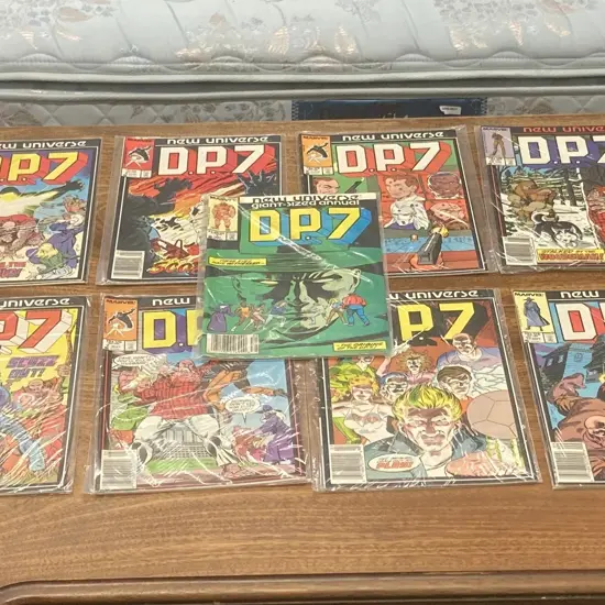 D.P.7 by Marvel 1986 - 1989 Comic Series #1, #3-13 & #1 Giant-Sized Annual New Universe, (vendor took back)