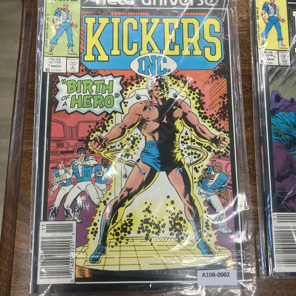 KICKERS INC by Marvel 1986 - 1987 Complete Comic Series Set 1-12 New Universe, (vendor took back) Image 1++