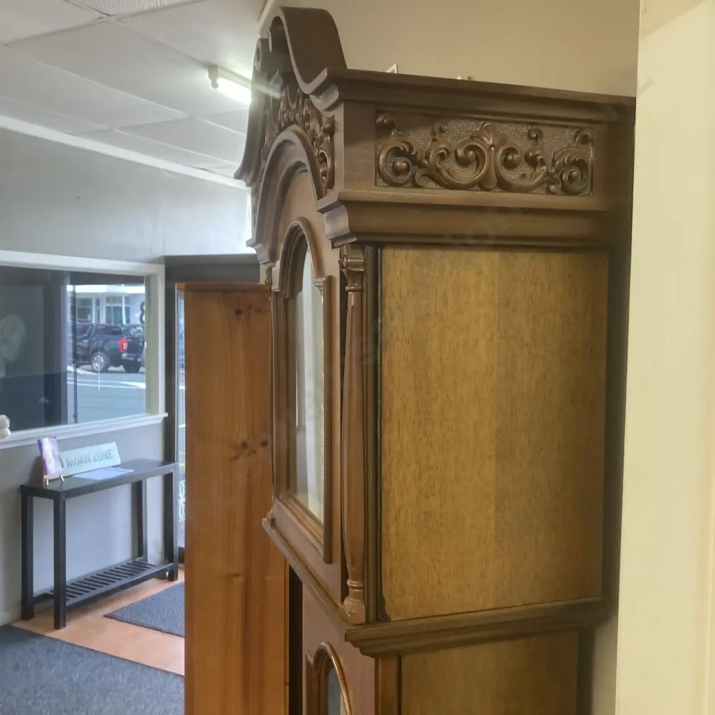 Grandfather Clock - Hertz Italia Clock Co, Chiming. H201cm Image 1++