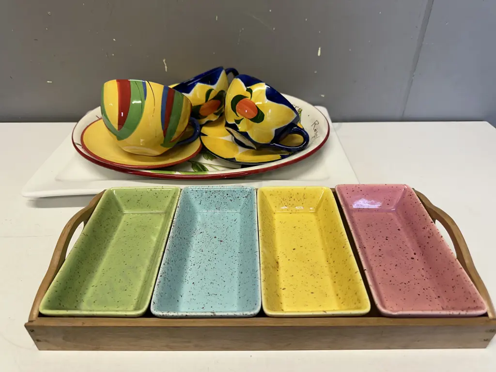 Selection Of Serving Platters, Petra Ceramics Etc Image 1++
