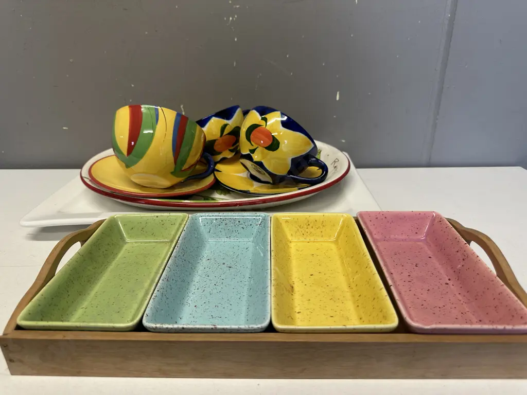 Selection Of Serving Platters, Petra Ceramics Etc Image 1++