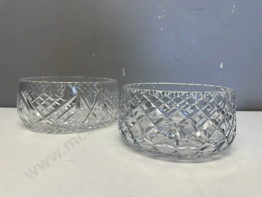 Vintage Crystal Bowls x2  Image 1++