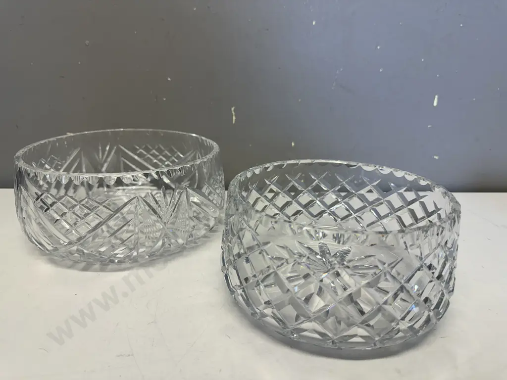 Vintage Crystal Bowls x2  Image 1++