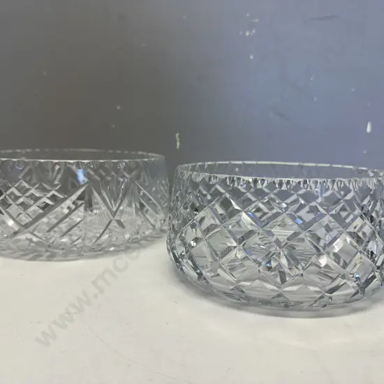 Vintage Crystal Bowls x2 