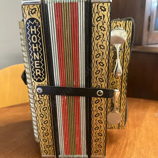 Small Vintage M.Hohner Accordion
