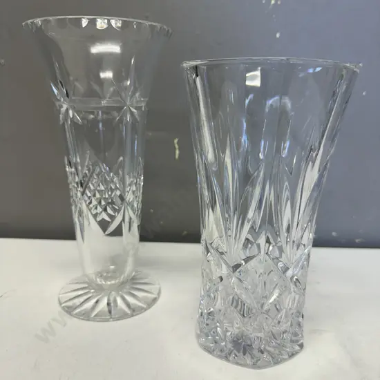 Vintage Crystal Vases