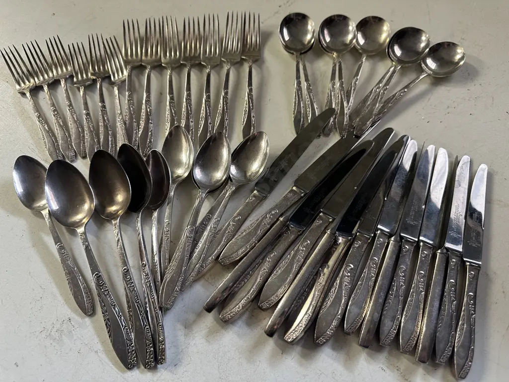 Sheffield England Stanley Rogers 'Irene' Flatware Image 1++