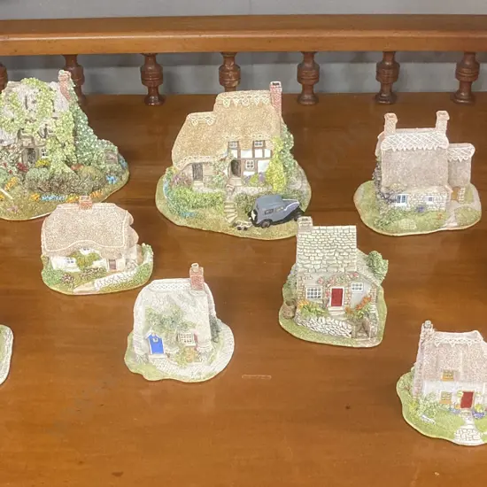 Lilliput Lane Handmade Models - Lot of 10