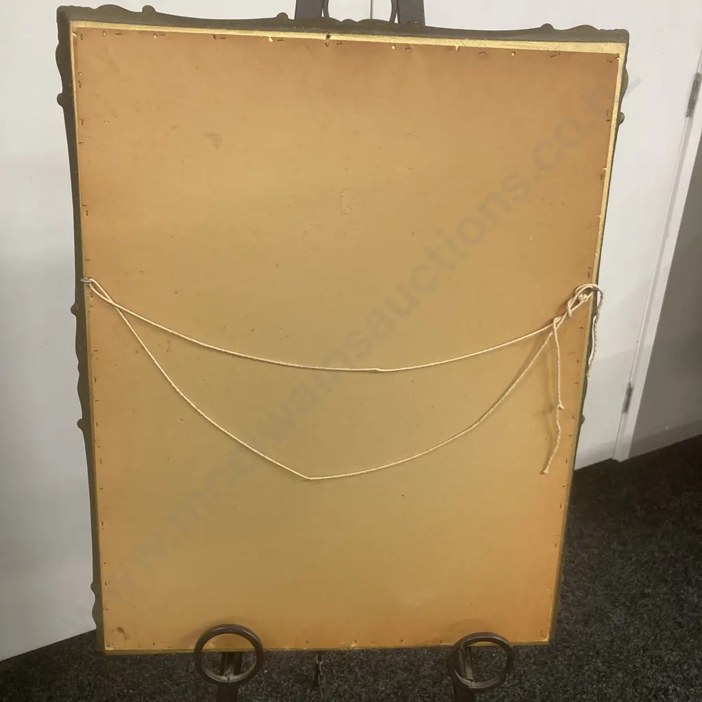 Wall Mirror With Ornate Gold Colour Frame. 68 x 55cm Image 1++