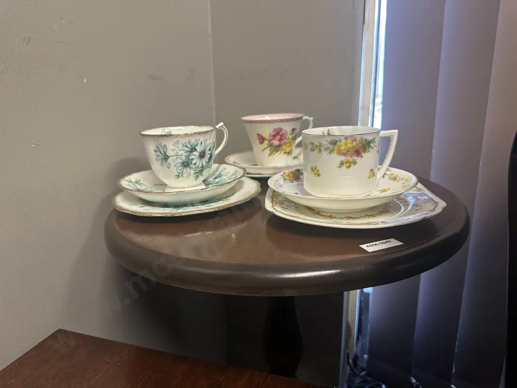 Vintage Trios x 3 Including Royal Albert, Royal Doulton & Shelley Image 1++