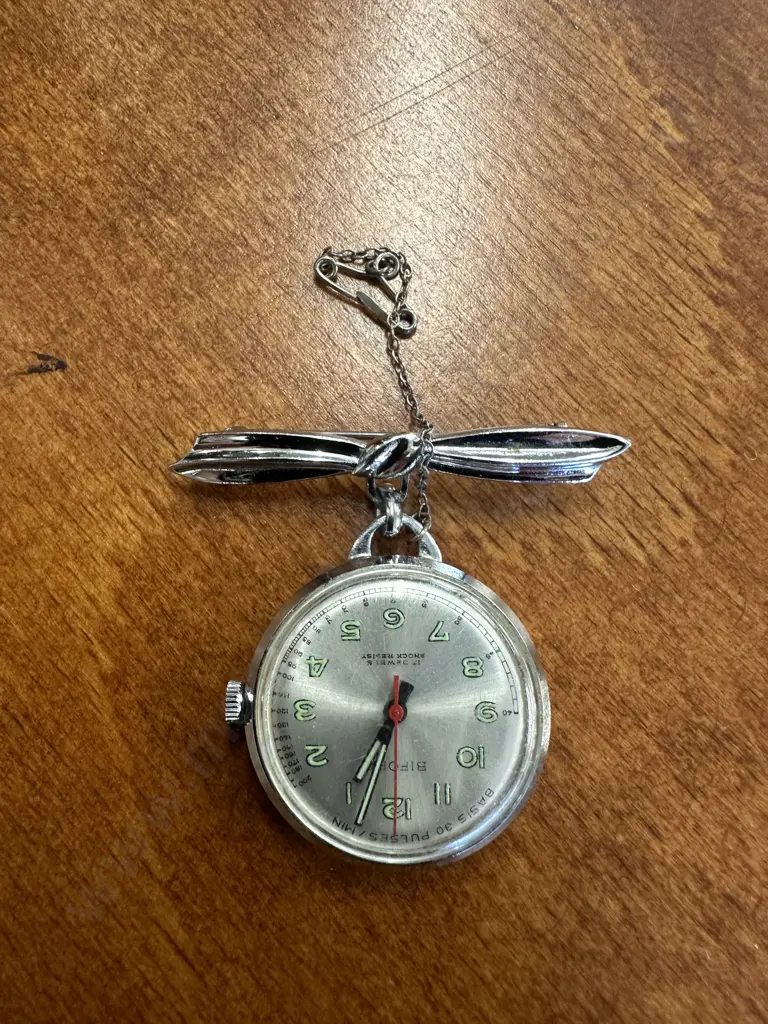 Vintage Bifora 17 Jewels Nurses Watch Image 1++