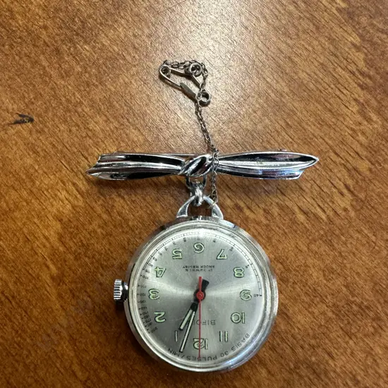 Vintage Bifora 17 Jewels Nurses Watch