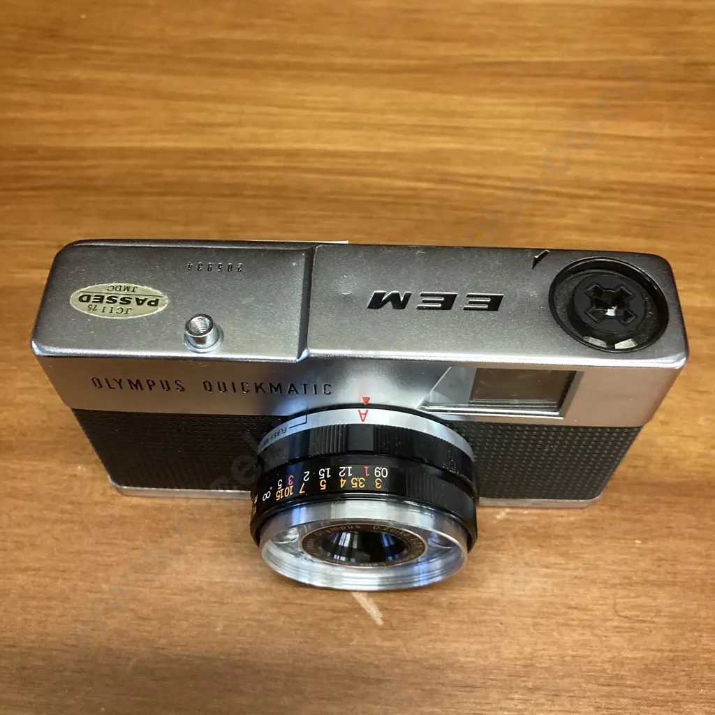 Olympus Quickmatic EEM 126 Film Camera With D.Zuiko Lens 1:2.8 f36mm Image 1++