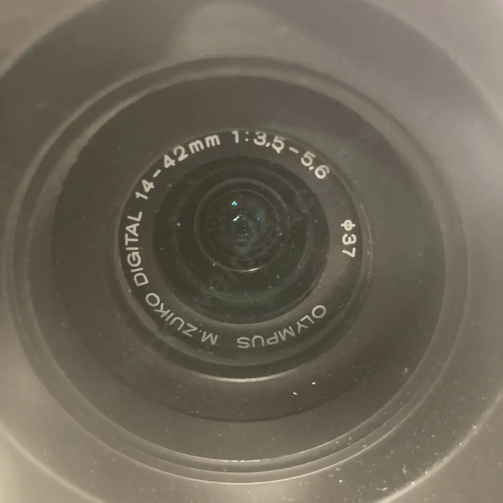 Olympus M.Zuiko 14-42mm f/3.5-5.6 II R Digital Lens Black MSC With Hood Image 1++