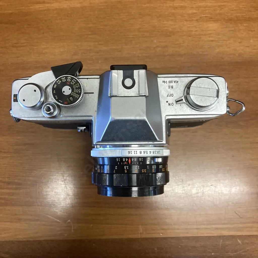 OLYMPUS FTL 35mm SLR Camera With F.Zuiko Auto-S 1:1.8 f=50mm Lens, Japan Image 1++
