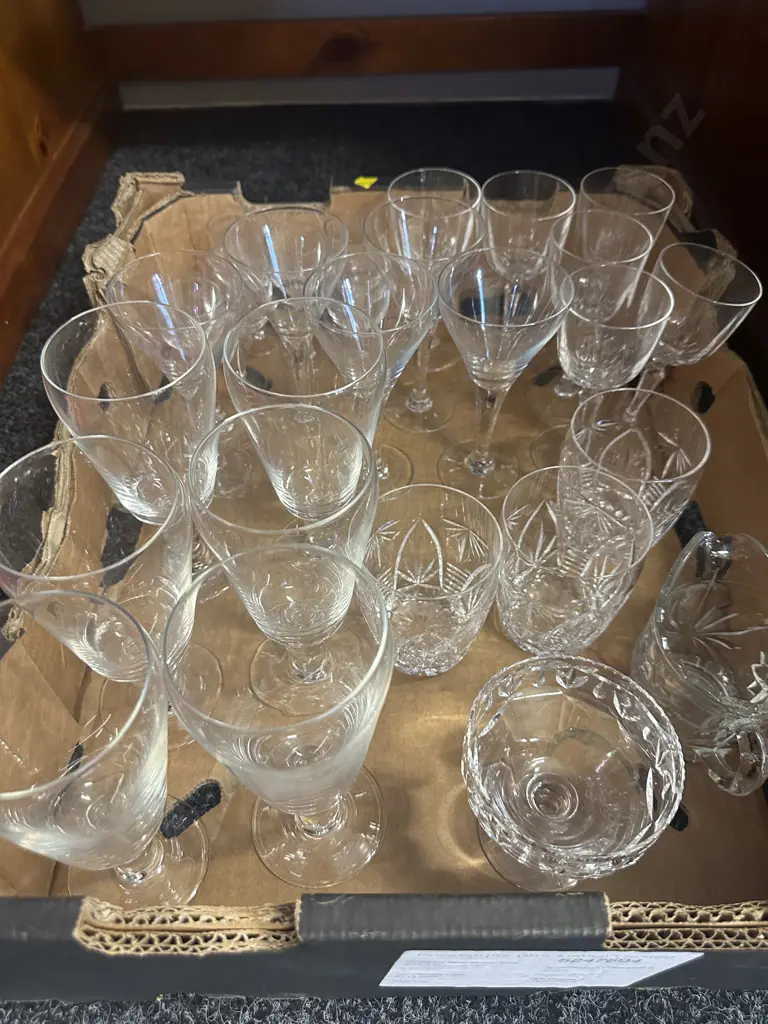 Selection Of Crystal Glass Etc Image 1++