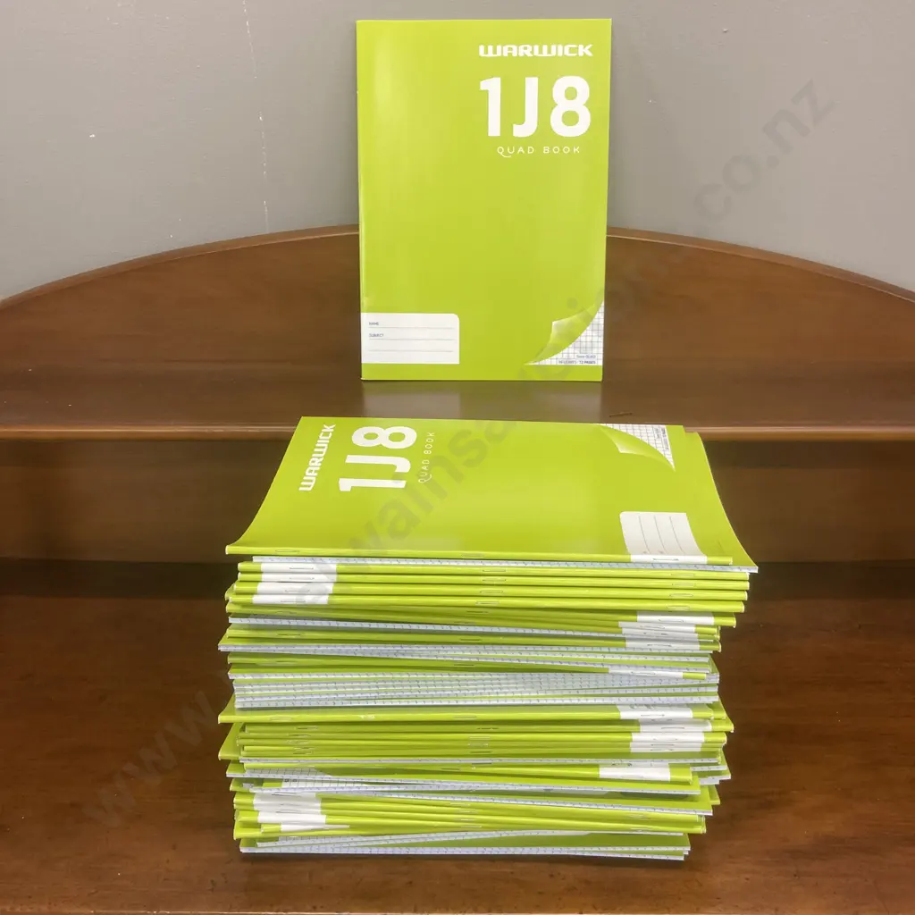 Lot of 58 x Warwick 1J8 Quad Books(Not Saleable Donated) Image 1++