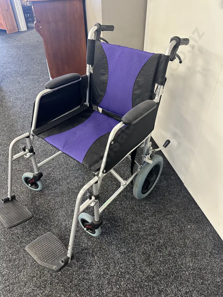 GoldFern Mobility Folding Wheelchair Image 1++