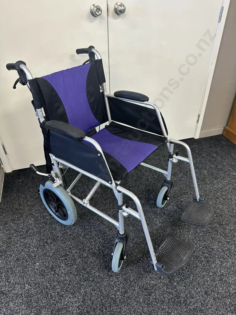 GoldFern Mobility Folding Wheelchair Image 1++