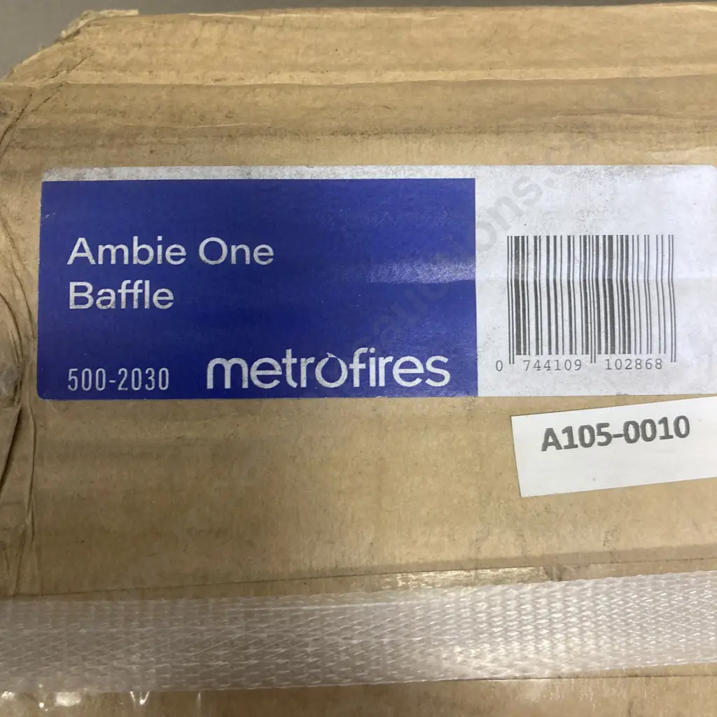 MetroFires Ambie One Baffle & Eco Insert Front Baffle Image 1++