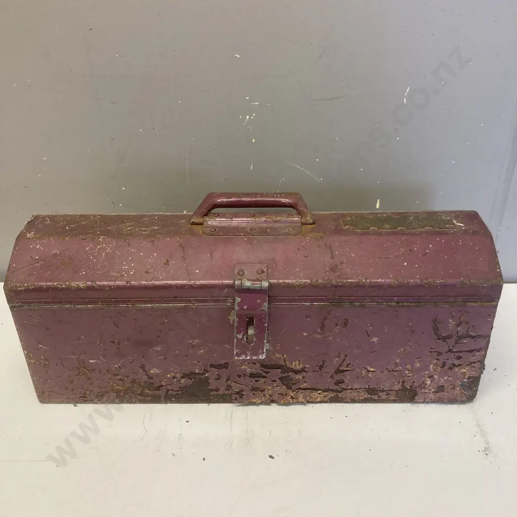 Steel Toolbox With Tools Image 1++