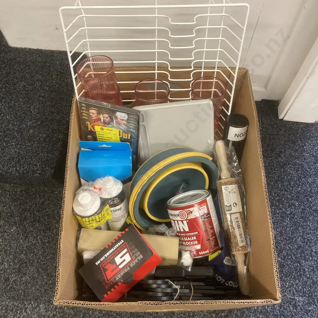 Box Lot Paint, DVD, Tablet Case Etc Image 1++