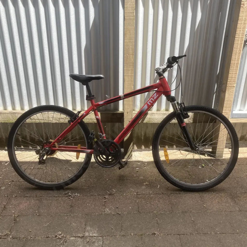 Red & Black MZ Bike Image 1++