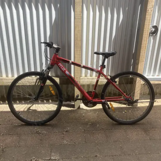Red & Black MZ Bike