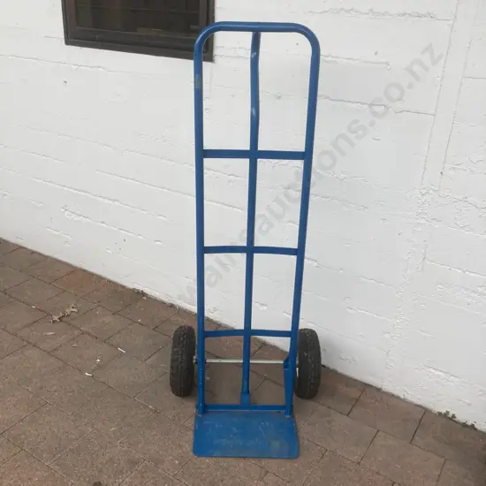Blue Sack Barrow With Inflatable Tyres